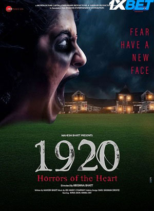 1920: Horrors of the Heart (2023) Hindi 720p 480p HDCAM [1GB] Download
