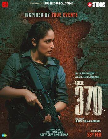 Article 370 (2024) Hindi 720p 480p HDTS x264 HC-ESub [1.2GB] Download