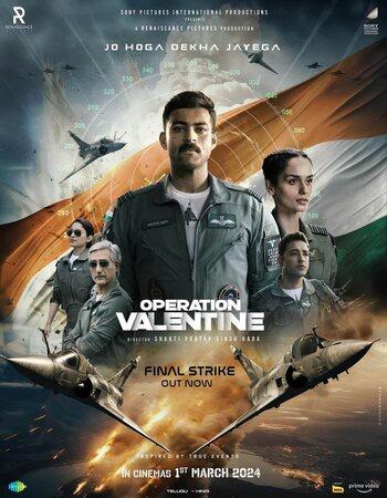 Operation Valentine (2024) Hindi Clean 720p 480p HDTS [950MB] Download