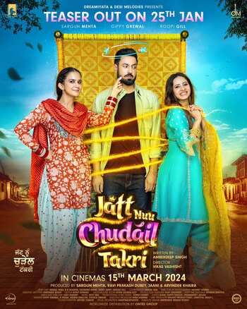 Jatt Nuu Chudail Takri (2024) Punjabi 720p 480p WEB-DL [1.2GB] Download