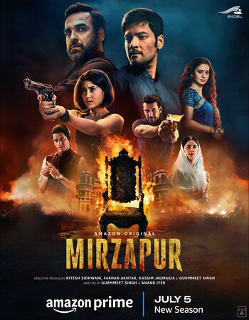 Mirzapur (Season 3) Hindi Complete AMZN 720p WEB-DL [All Episodes] Download