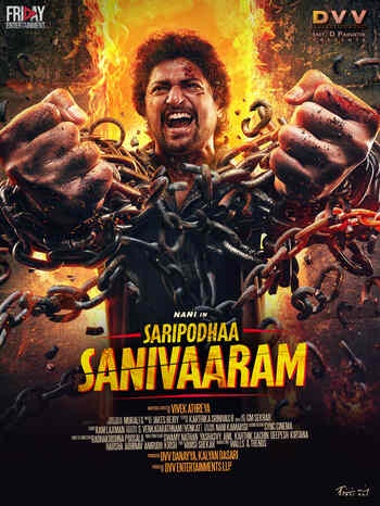 Saripodhaa Sanivaaram (2024) Dual Audio ORG 720p 480p WEB-DL [Hindi-Telugu]