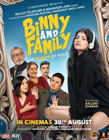 Binny and Family (2024) Hindi 720p 480p HDTS [1.1GB] Download