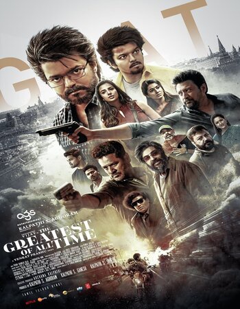 The Greatest of All Time (2024) Dual Audio 720p 480p HDRip [Hindi (Clean)-Tamil]