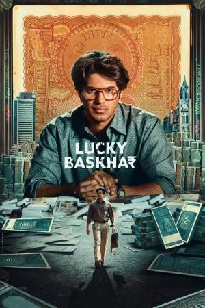 Lucky Baskhar (2024) Dual Audio ORG 720p 480p WEB-DL [Hindi-Telugu]