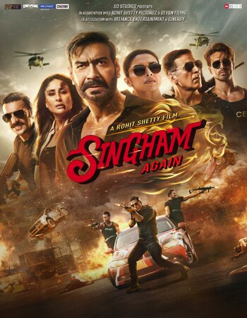 Singham Again (2024) Hindi Clean 1080p 720p 480p HQ HDTC [1.2GB] Download