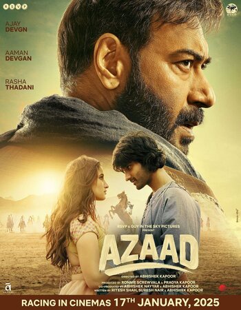 Azaad (2025) Hindi 720p 480p HQ HDTS [1.2GB] Download