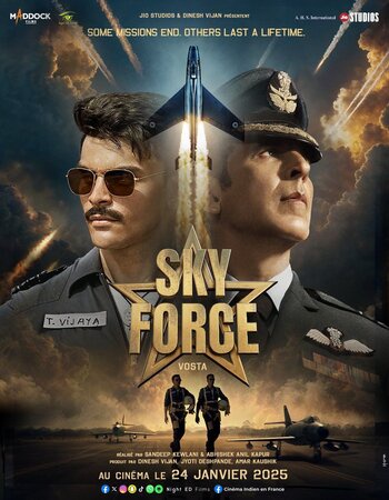 Sky Force (2025) Hindi ORG 2.0 720p 480p PRE-HD [1GB] Download