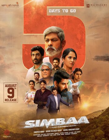 Simbaa (2024) Hindi ORG 720p 480p WEB-DL [1GB] Download