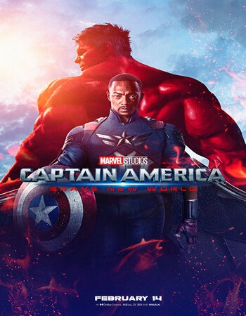 Captain America: Brave New World (2025) Dual Audio ORG 720p 480p HDRip [Hindi-English]