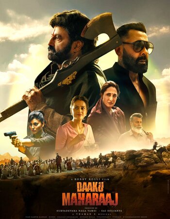 Daaku Maharaaj (2025) Dual Audio ORG 5.1 720p 480p WEB-DL [Hindi-Telugu]